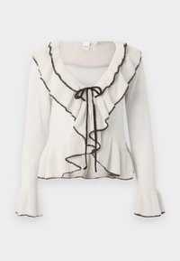 YASNANA CARDIGAN - Cardigan - beige/brown