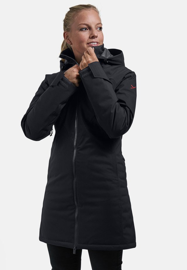 DAUNENMANTEL RAA - Daunenmantel - black