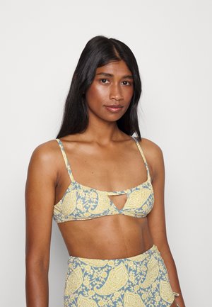 BROOKE BANDEAU - Bikini pezzo sopra - blue