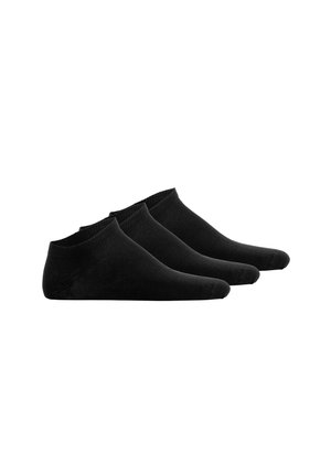 UNISEX  3ER PACK - SIMPLY EINFARBIG - Füßlinge - schwarz