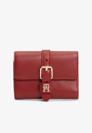 Tommy Hilfiger, BUCKLE TRIFOLD - Πορτοφόλι - autumn red
