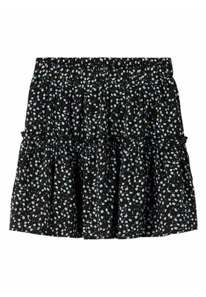 A-snit nederdel - black