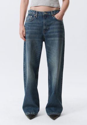 Weekday MISSY - Jean large - blue hymn
