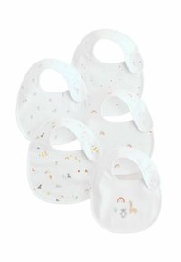 Next - REGULAR FIT - ANIMAL  5 PACK . - Bib - white Thumbnail Image 1