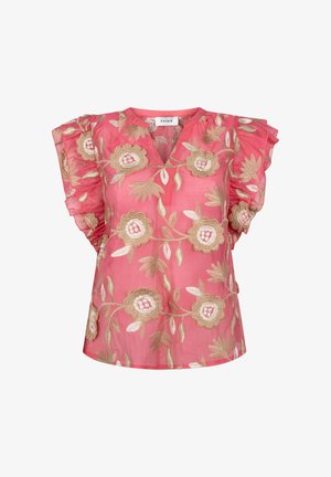 Aaiko, YAELLA 3D TEN 518 - Blouse - hibiscus red