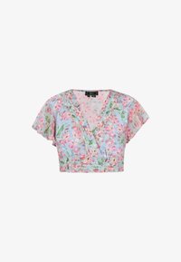 Unselected, light blue multicolor