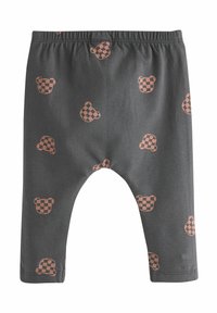 Next SET - REGULAR FIT - Pantaloni - black brown