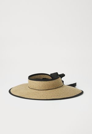 VANESAI BOW VISOR - Lippalakki - natural