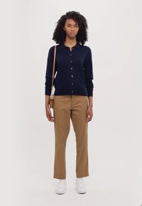 Polo Ralph Lauren LONG SLEEVED CARDIGAN - Kardigán - hunter navy