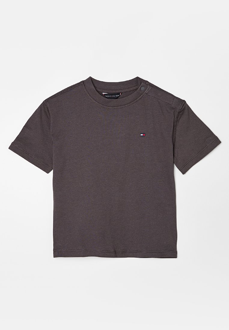 Tommy Hilfiger T-shirt print gemêleerd zwart