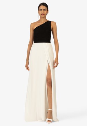 Maxi dress - schwarz weis