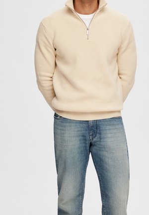 Strickpullover - beige