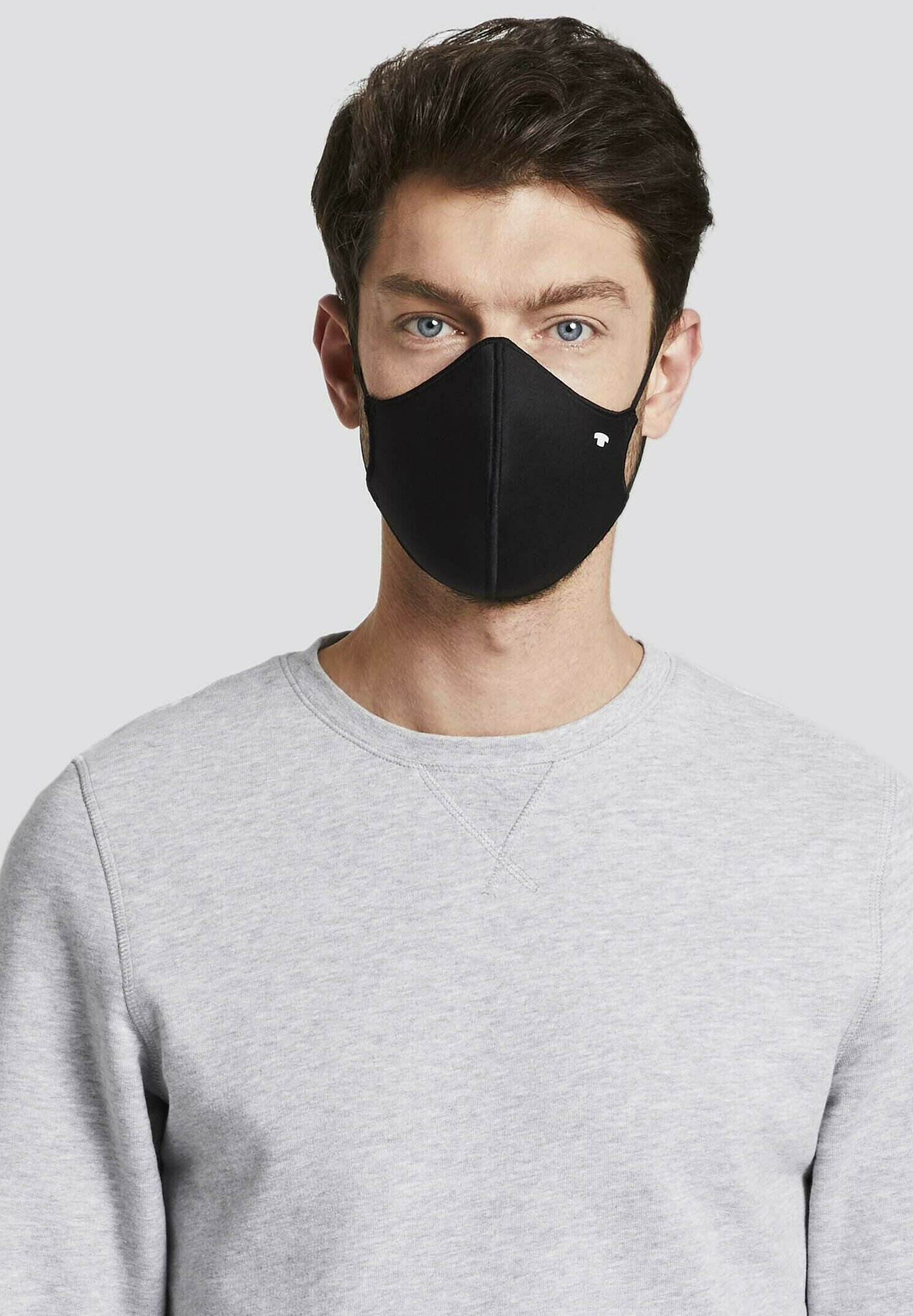 TOM TAILOR Stoffen mondkapje - black/zwart - Zalando.nl