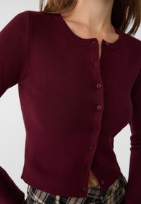 Stradivarius Kardigan - bordeaux