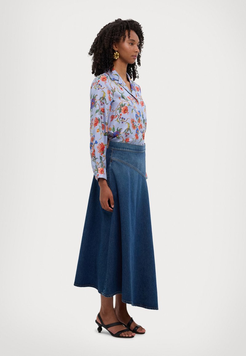 WEEKEND MaxMara - LUANA - A-line skirt - blu, Enlarge
