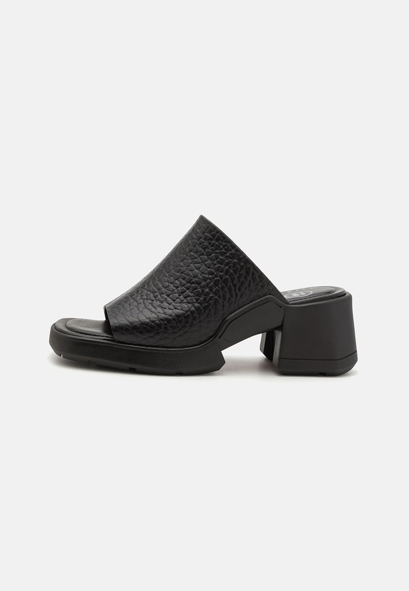 MIISTA CLARIN MULE - Papuci înalți - black