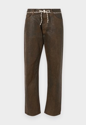 CRACK UNISEX - Ravne kavbojke - brown