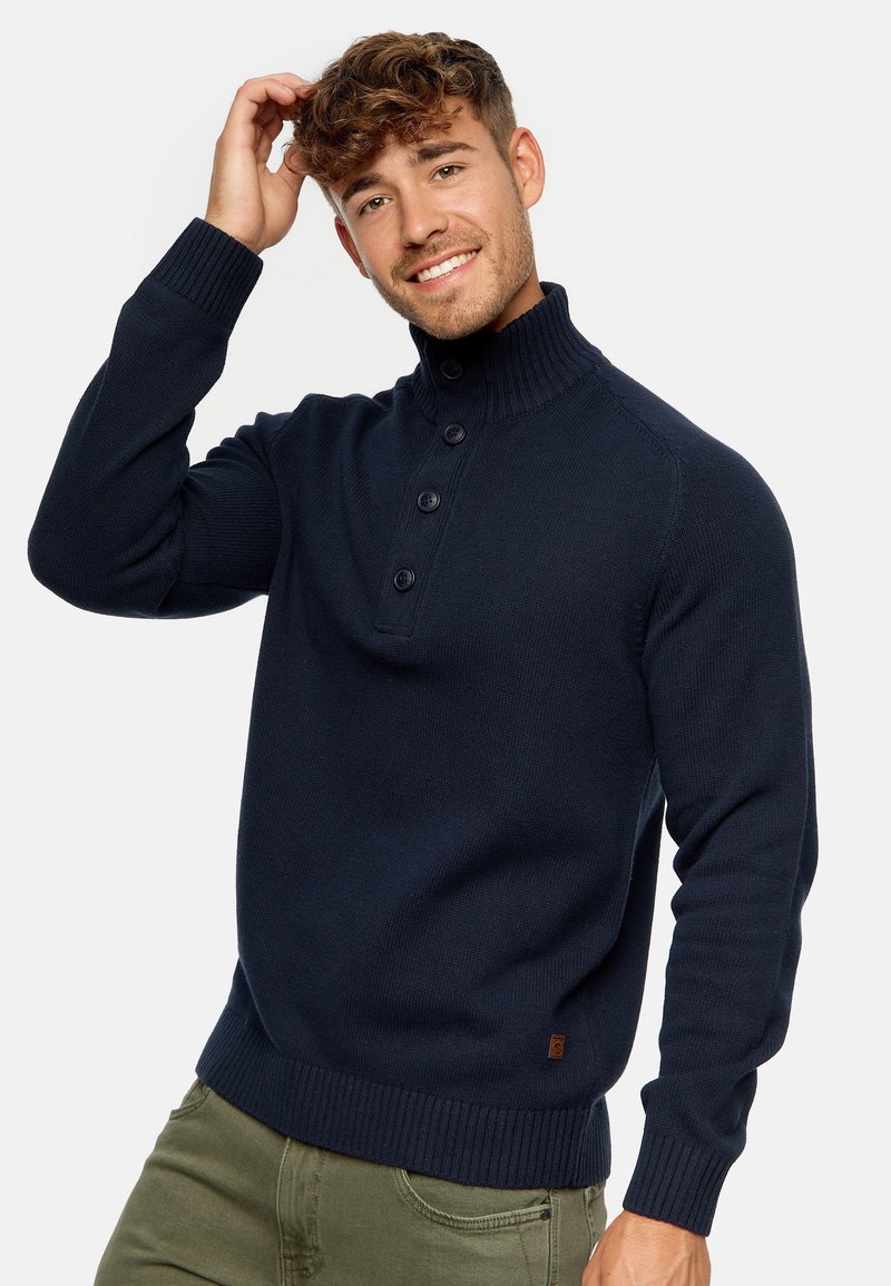 INDICODE JEANS INISALU Jumper navy/dark blue Zalando