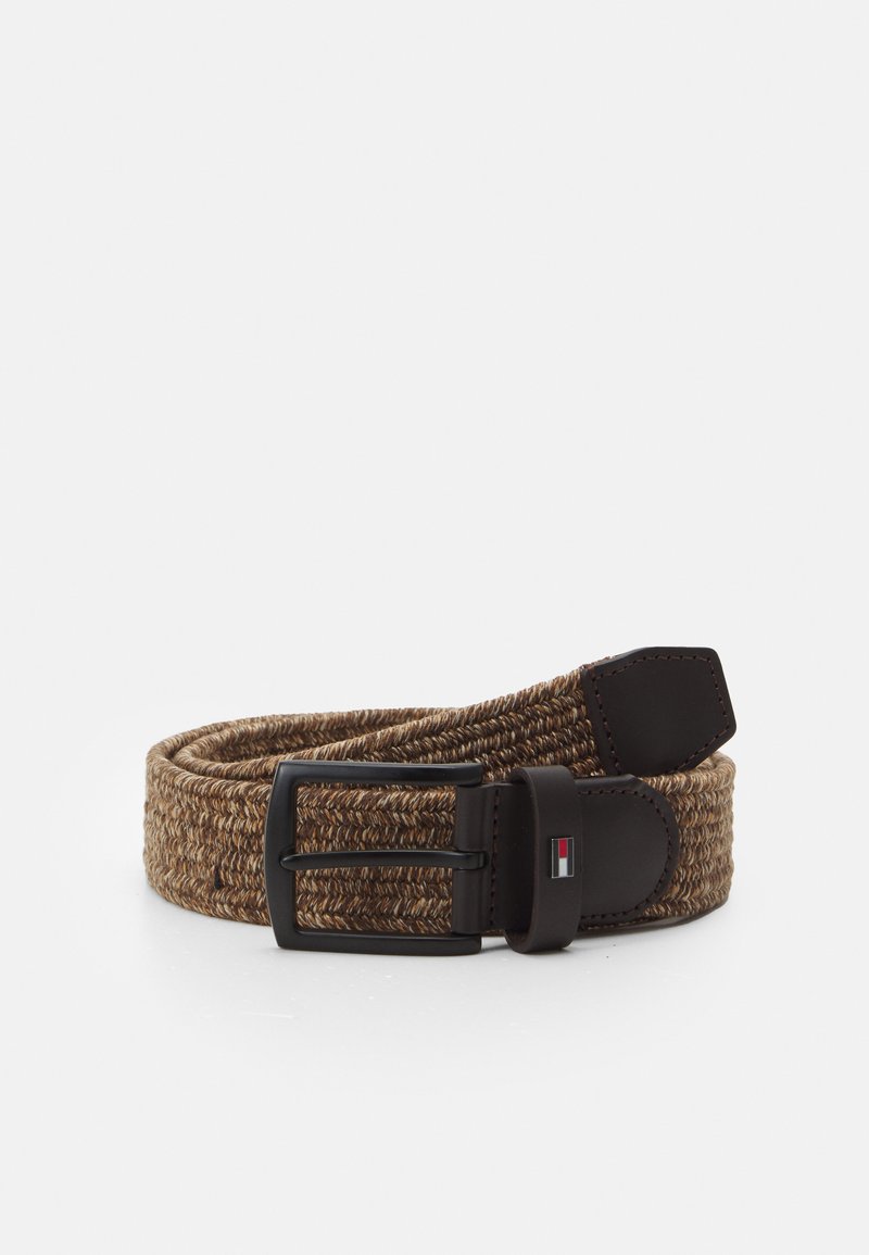 Tommy Hilfiger DENTON  - Cintura - coffee bean/neutral mix