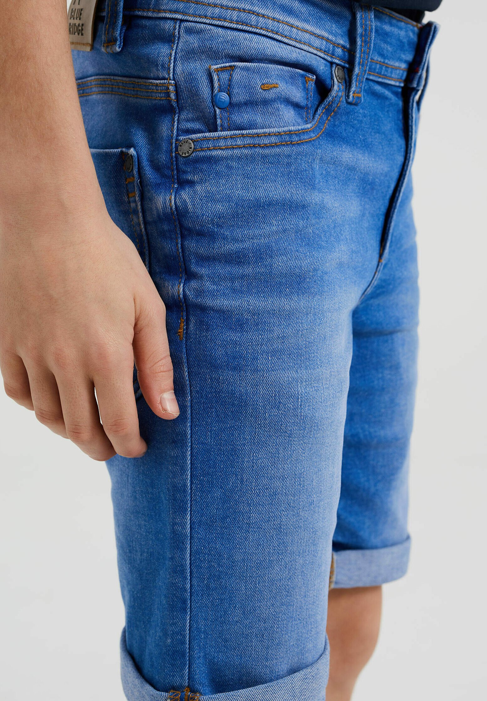 BLUE RIDGE - Denim shorts - blue 