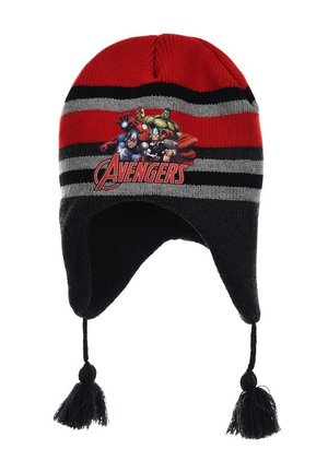 Beanie - red black
