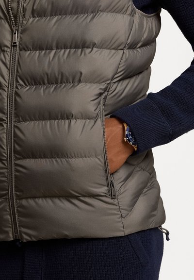 Polo Ralph Lauren THE COLDEN PACKABLE VEST - Γιλέκο - dark metal