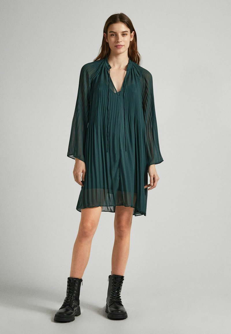 Pepe Jeans Jurk donkergroen Pepe Jeans Jurk donkergroen