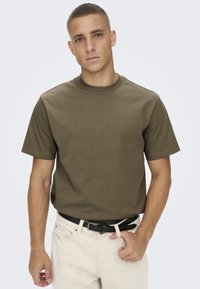 Only & Sons ONSFRED TEE - Basic T-shirt - caribou