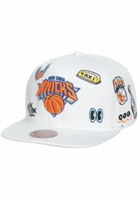 Mitchell & Ness HAND DRAWN NEW YORK KNICKS - Cap - white