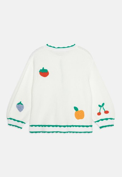 Stella McCartney Kids Chaqueta de punto - white