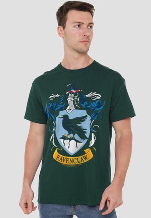 Cotton Soul, HARRY POTTER RAVENCLAW CREST - T-Shirt print - dark green