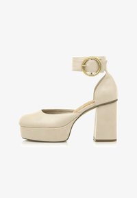 Sélectionné, beige
