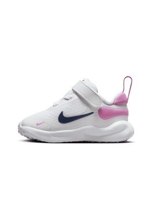 REVOLUTION 7 - Scarpe da corsa su strada - white/midnight navy-playful pink