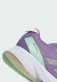 adidas Performance ADIZERO - Road running shoes - violet fusion taupe met bliss orange