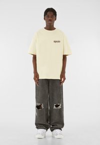 MJ Gonzales HEAVY TEE ART IS REVOLUTION - T-shirts print - softyellow