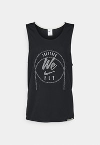 Nike Performance DRY FIT - Top - black/white