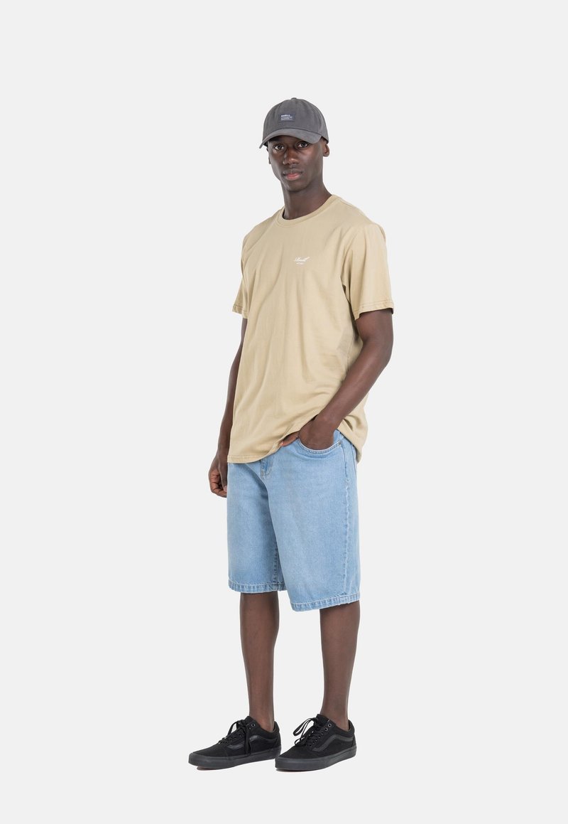 Reell STAPLE LOGO - Camiseta básica - sand