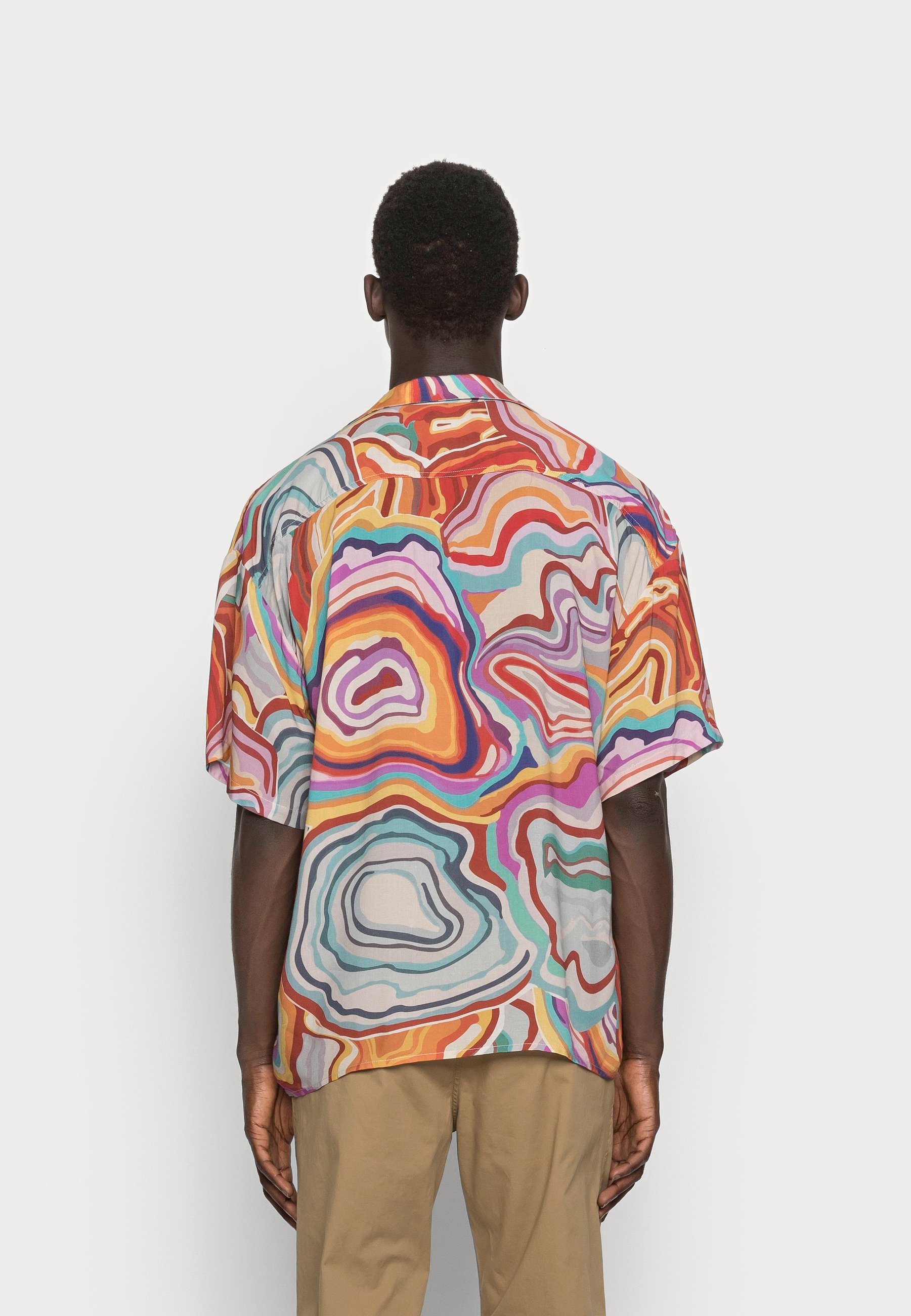 Herren ABSTRACT 70S REVERE SHIRT - Hemd Herren ABSTRACT 70S REVERE SHIRT - Hemd