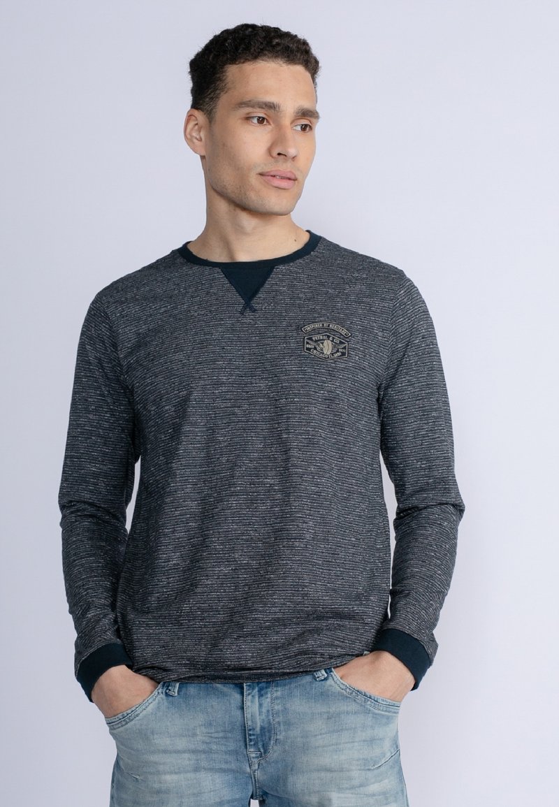 Petrol Industries Pitkähihainen paita - blue