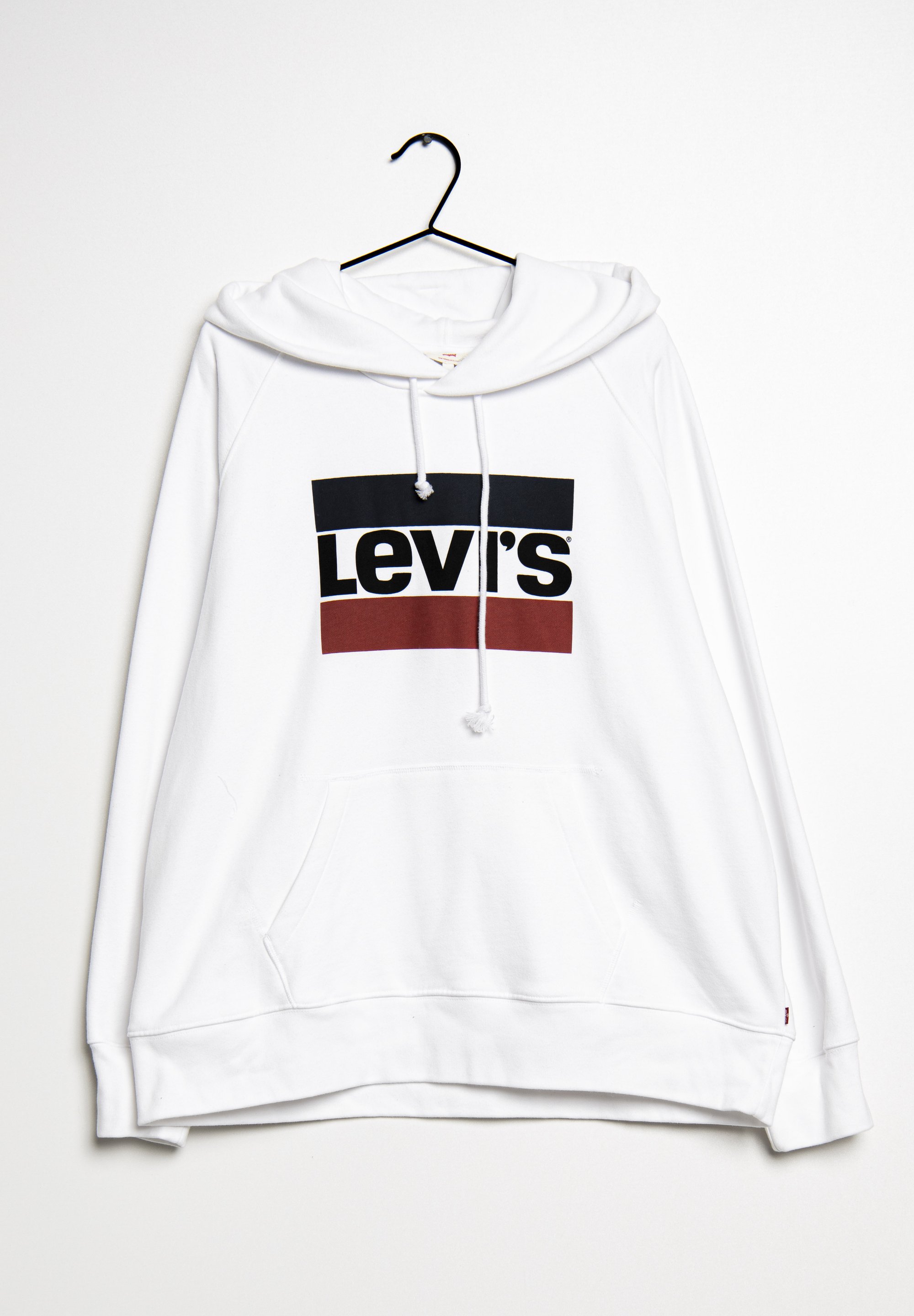 Sport Hoodie White Hoodie Levis Levi's® Hoodie White (Pre-owned)