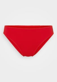 Selected, red