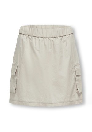 ONLY GIRLS, KOGFRANCHES Short - A-line skirt - pumice stone