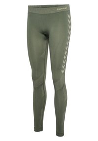 Hummel FIRST SEAMLESS  - Leggings - sea spray