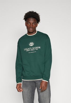 LEGACY MANOR LOOSE CREW   - Sweatshirt - dark green