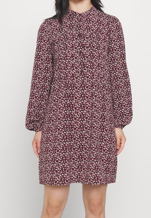 Robe chemise - bordeaux