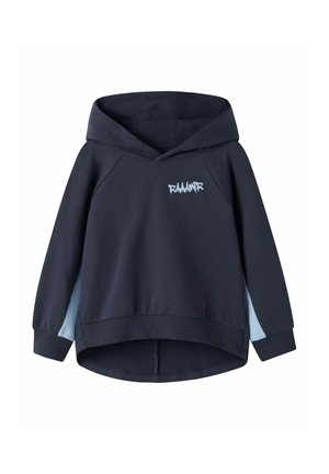 NMMBENTU LS NREG - Sweat à capuche - navy blazer