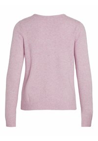 VILA VIRIL V-NECK NOOS - Stickad tröja - pastel lavender