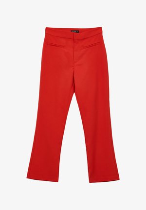 Calliope FLARE TINTA UNITA - Stoffhose - rosso