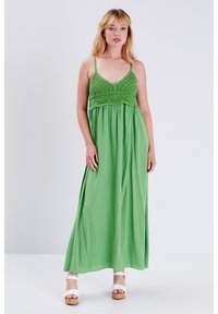 Cache Cache LANGES - Robe longue - vert