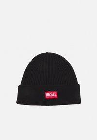 Diesel - K-CODER-H UNISEX - Adīta cepure - black Miniatūras attēls 1